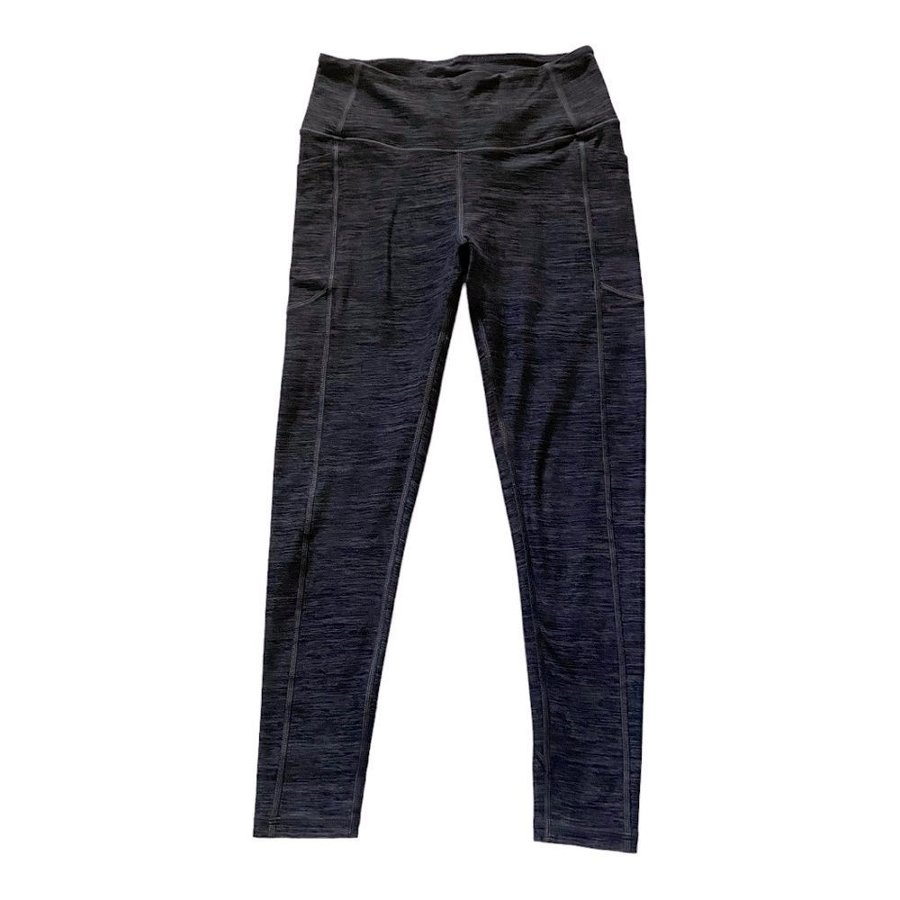 VICTORIA’S SECRET-DARK GRAY HEATHERED LEGGINGS-SIZE 6